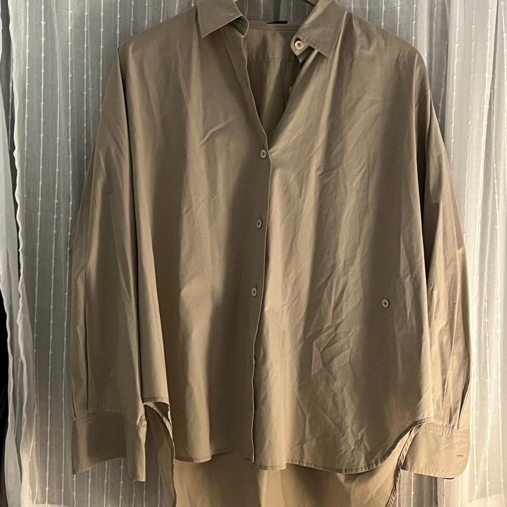 Joseph Tan Button Down Shirt